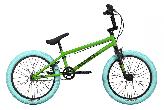 Велосипед Stark Madness BMX 1 (2023) зеленый/черный/голубой
