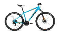 Велосипед горный Forward Apache 3.2 HD d-27,5 3x8 (2022) 15"  бирюзовый/оранжевый