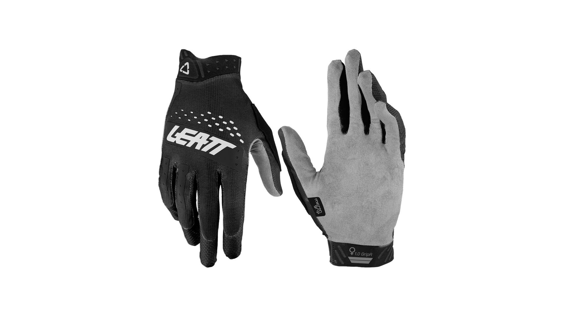 Велоперчатки женские Leatt MTB 1.0W GripR Glove (Stealth, M, 2023 (6023046552))