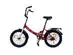Велосипед складной Sportride CITY 20 d-20 1x1 (2026) OS" красный