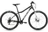 Велосипед горный Forward Sporting 2.2 D d-29 3x7 (2022) 21" черный/белый