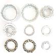 Каретка для детского велосипеда FP-B701 5/16х9 (44,5мм) чашка 51,7мм, для односоставных шатунов
