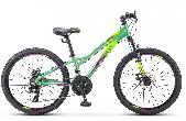 Велосипед подростковый Stels Navigator 460 MD d-24 3х7 11" зелёный