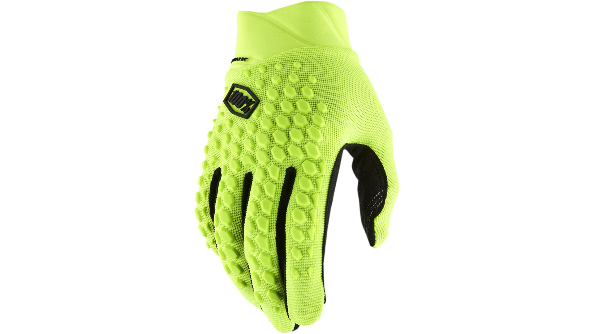 Велоперчатки 100% Geomatic Glove (Fluo Yellow, S, 2022 (10026-00005))
