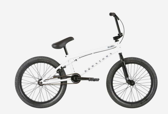 Велосипед BMX Haro Downtown d-20 (2021) 20,5" белый