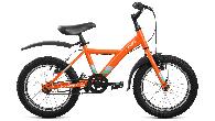 Велосипед детский Forward Dakota d-16 1x1 (2022) ярко-оранжевый/бирюзовый
