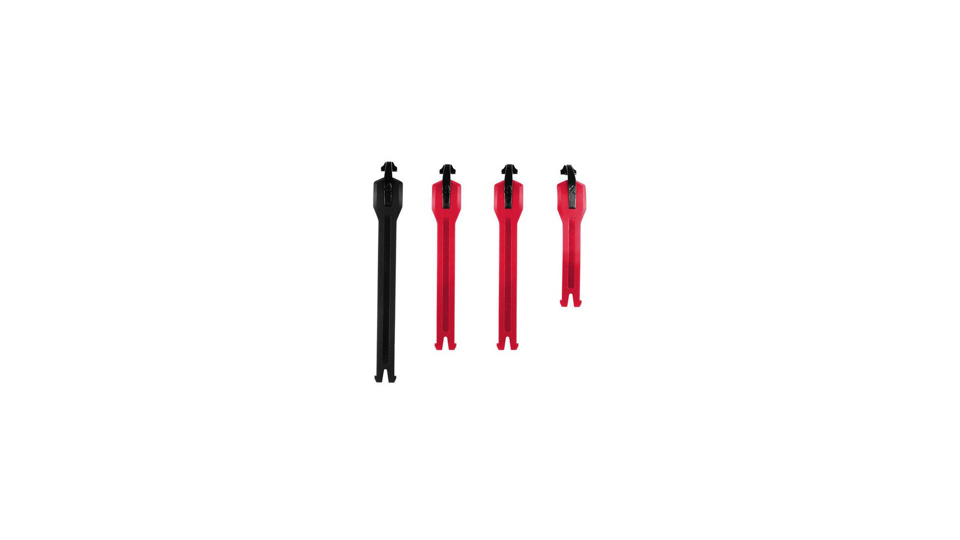Стрепы к мотоботам Leatt 4.5 FlexLock Strap Kit (Black/Red, OS, 2023 (3022060610))