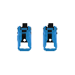Застежки к мотоботам Leatt 3.5 Buckle (Cyan, OS, 2024 (3024010540))