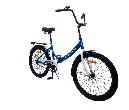 Велосипед складной Sportride CITY 24 d-24 1x1 (2026) OS" голубой