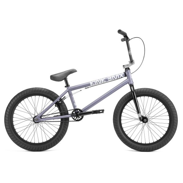 BMX Велосипед Kink Launch 20" 2022 (серо-фиолетовый) 20,25" (серо-фиолетовый) арт: K420GRY22