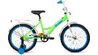 Велосипед подростковый Altair Kids d-20 1x1 (2021) 13" ярко-зеленый/синий