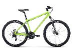 Велосипед горный Forward Sporting 2.2 D d-27,5 3x7 (2022) 17" ярко-зеленый/серебристый