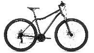 Велосипед горный Forward Sporting 2.0 D d-29 3x7 (2022) 17" черный/темно-серый