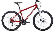 Велосипед горный Forward Sporting 3.2 HD d-27,5 3x7 (2022) 19" темно-красный/серебристый