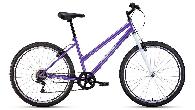 Велосипед горный Altair MTB HT Low d-26 1x6 (2021) 15" фиолетовый/белый