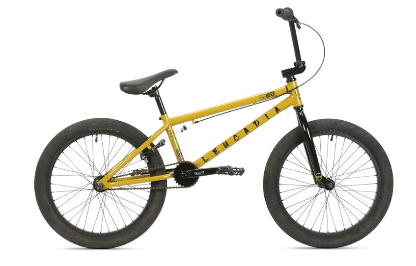 Велосипед BMX Haro Leucaida d-20 (2022) желтый