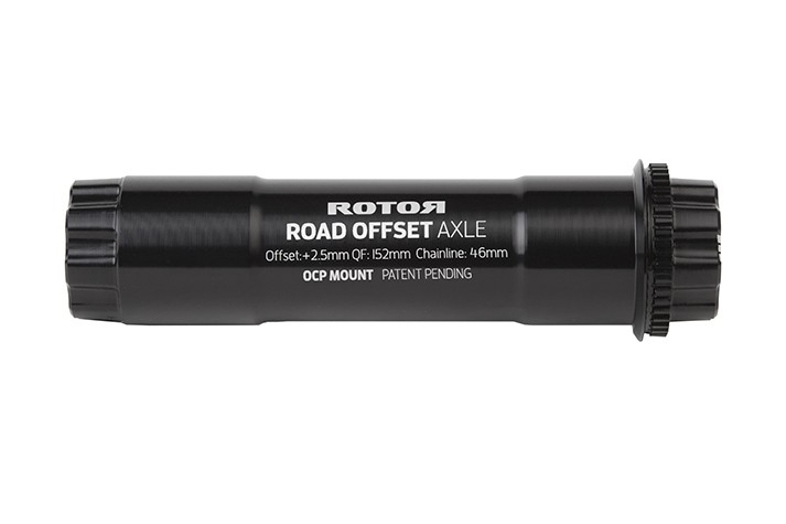 Ось шатунов Rotor Road Axle Offset Black (C02-102-98020-0)