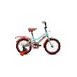 Велосипед детский Forward Azure d-16 1x1 (2022) зеленый/красный