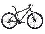 Велосипед горный Forward Sporting 2.0 D d-27,5 1x8 (2023) 17" темно-серый/черный