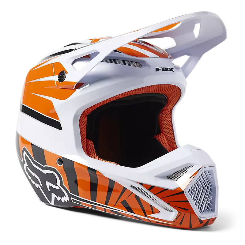 Мотошлем подростковый Fox V1 Goat Youth Helmet (Orange, YS, 2023 (29733-009-YS))
