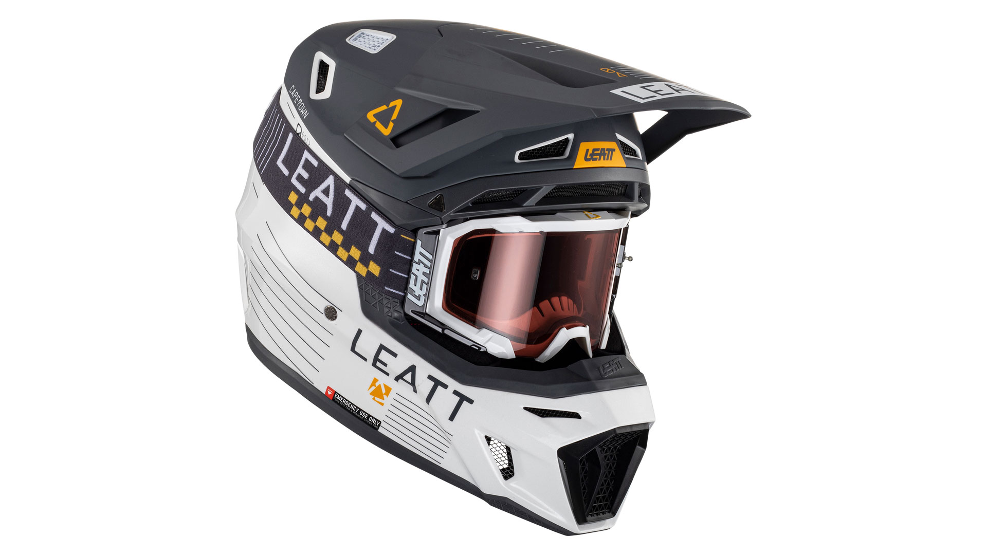 Мотошлем Leatt Moto 8.5 Helmet Kit (Metallic, M, 2023 (1023010352))