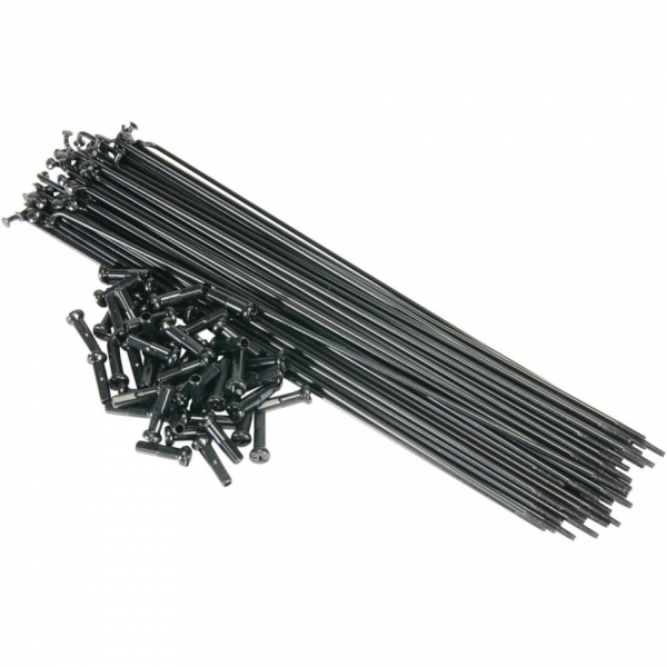 BMX Спицы Sapim Leader Kit (черный) 182мм (черный) арт: GNLE1418200-ZOI