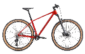 Велосипед горный Hagen Seven Twelve Carbon 7.12 d-29 1x12 (2024) M Красный металлик