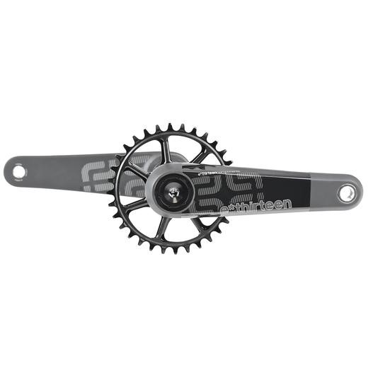 Шатуны E Thirteen TRS Race Carbon Cranks 170x73mm Black (CS4TRA-107)