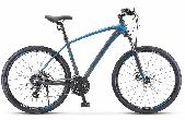 Велосипед горный Stels Navigator 750 D d-27,5 3х8 16" антрацитовый/синий
