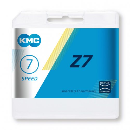 Цепь KMC Z7 7ск. 114L Grey/Brown (BZ07GB114)