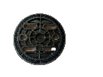 Диск для креплений сноуборда 94/77мм, 4х4, 3D, Channel, черный