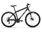 Велосипед горный Forward Sporting 2.0 D d-27,5 1x8 (2023) 19" черный/белый